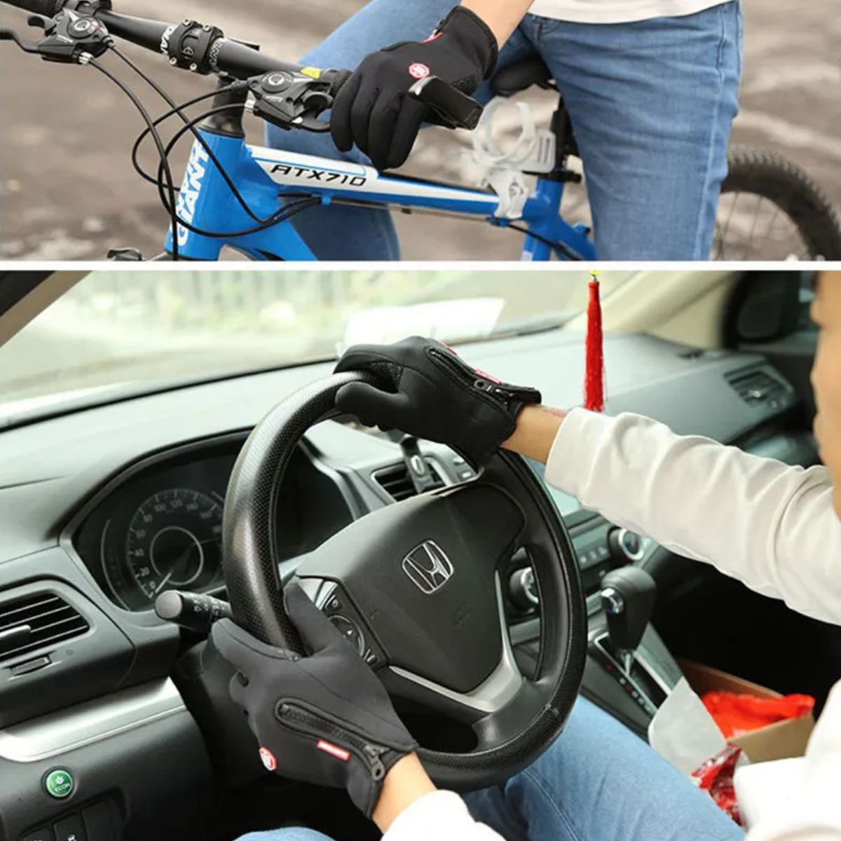 Nordiskkomfort™ – Vattentäta handskar med touchscreen-funktion