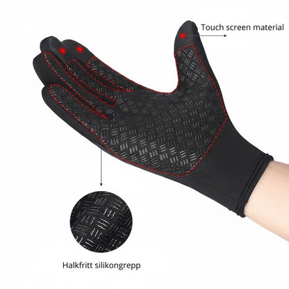 Nordiskkomfort™ – Vattentäta handskar med touchscreen-funktion